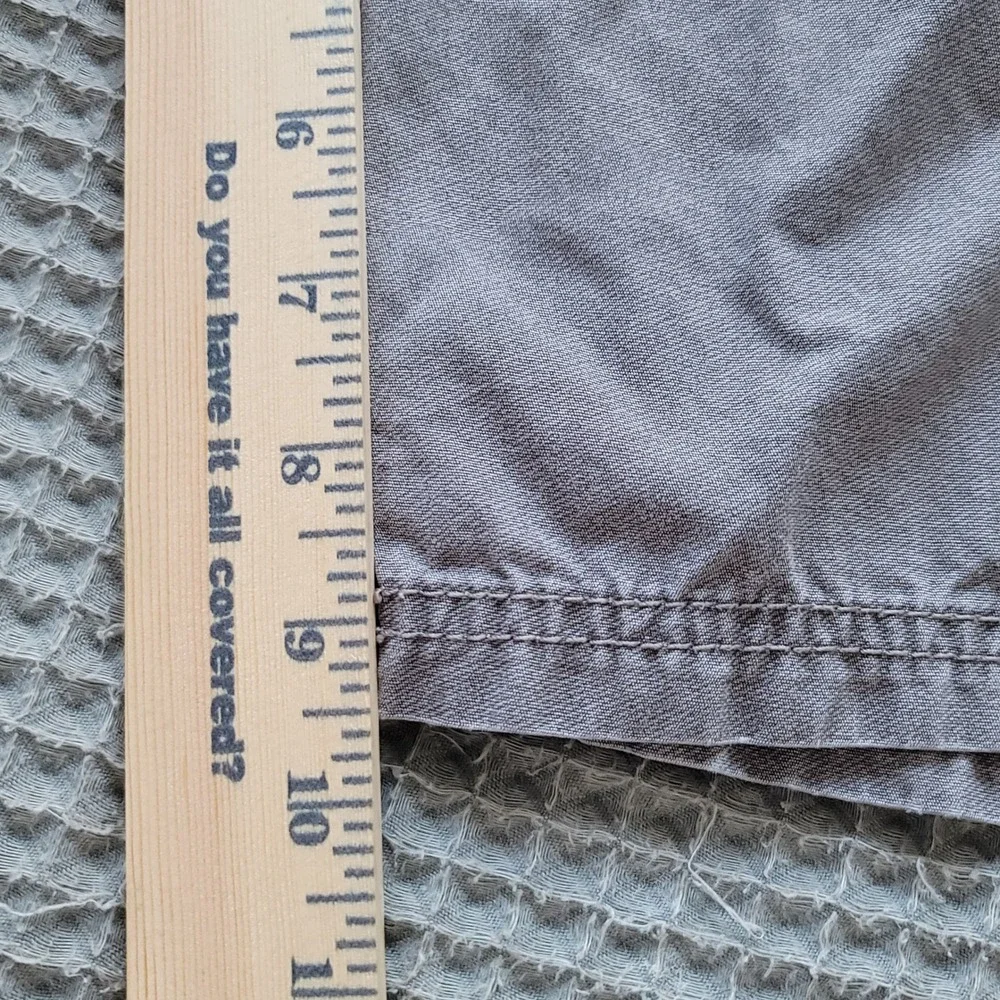 Vans Chino Shorts Mens 38 Grey Cotton Twill‎ Classic Skater Casual Outdoor Surf